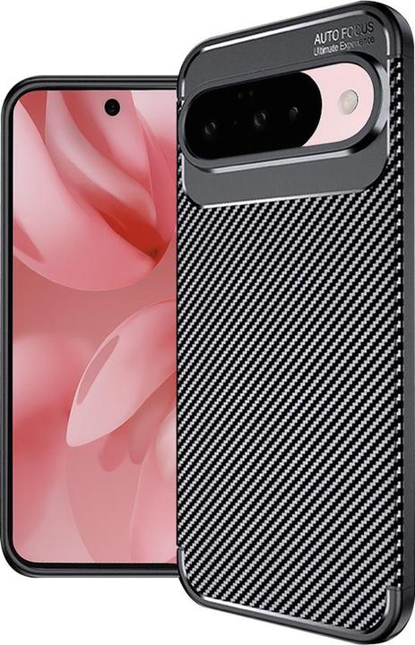 Produktbild Techsuit - CarbonFiber - Google Pixel 10 - Black (Google Pixel 10, Google Pixel 10 Pro)