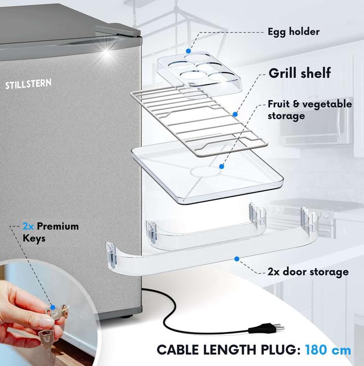 Produktbild Stillstern Mini Kühlschrank (45 l)