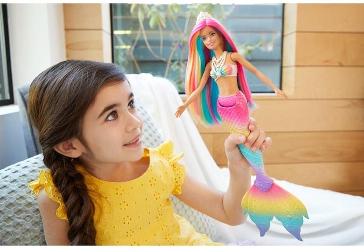 Image du produit Barbie Dreamtopia Magie Arc-en-ciel - Poupée sirène 1