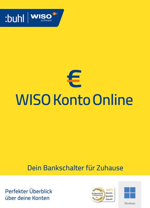 Buhl Data Service WISO Konto Online 365 2026 Download Code (1 User, 1 Geräte/User, 12 Monate)