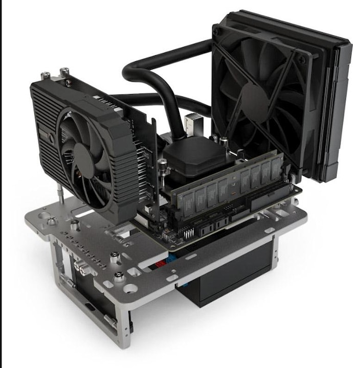 Actual product image Streacom BC1 Mini V2 Benchtable (Mini-DTX)