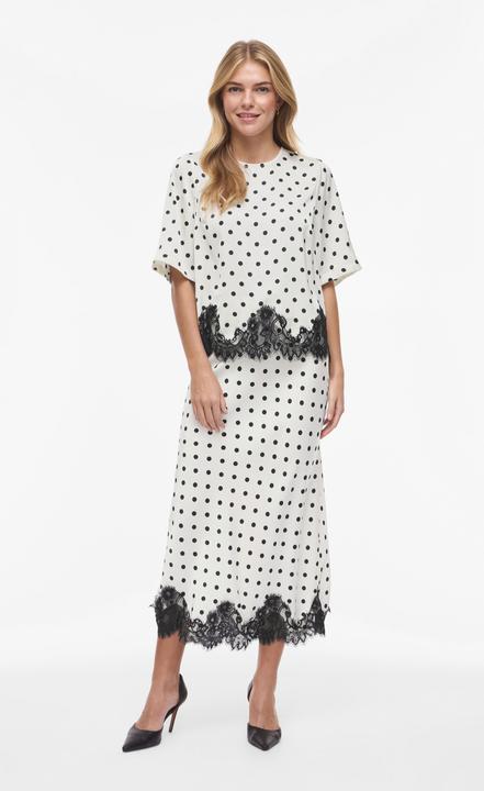 Immagine prodotto Vila VIDOTA Polka-Dot Oberteil mit kurzen Ärmeln (44)
