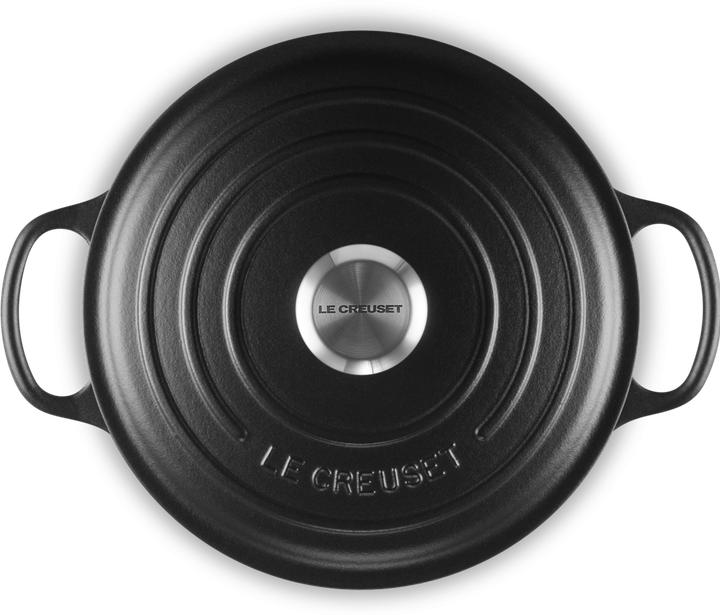 Produktbild Le Creuset Sauteuse Sig 24 cm Schwarz (Gusseisen, 24 x 14.70 cm)
