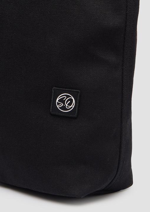 Produktbild S.Oliver Tasche Shopper mit Lederhenkeln und Label-Patch
