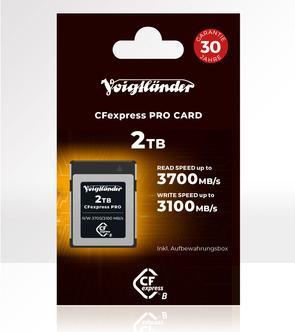 Produktbild Voigtländer CFexpress Professional 2TB Typ-B (2000 GB, CFexpress Typ B)