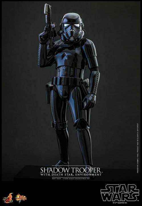 Produktbild Hot Toys Star Wars Movie Masterpiece Actionfigur 1/6 Shadow Trooper with Death Star Environment 30 cm