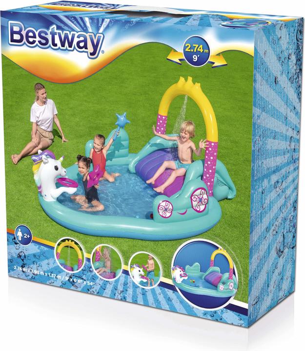 Image du produit Bestway Centre de jeux aquatiques Magic Unicorn