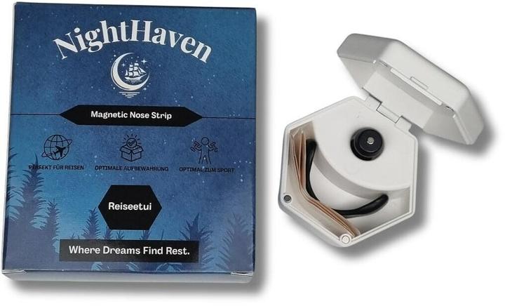 NightHaven Magnetic Nose Strips - Reiseetui