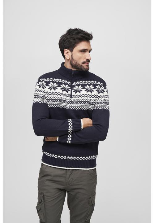 Produktbild Brandit Norwegian Wollpullover Grösse 3XL Farbe Navy (3XL)
