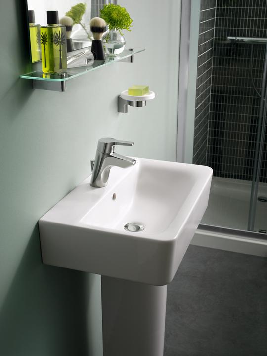 Actual product image Ideal Standard Washbasin Connect Cube 60 cm white E714101 (460 mm, 600 mm)