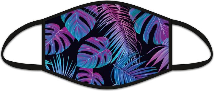 Roost Mund-Nasen-Maske 9712 Dschungel neon (Keine offizielle Schutzklasse, 1 x)