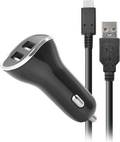 Steelplay Caricatore da auto per Nintendo Switch X2 porte USB