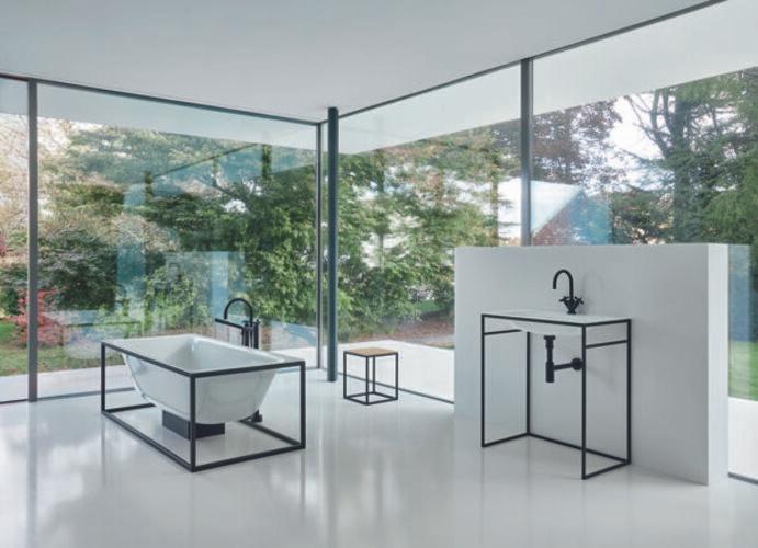 Actual product image Bette Lux Shape rectangular bathtub freestanding 190x90x45cm, 2 sloping backs, 3453- (234 l, 90 cm, 190 cm)