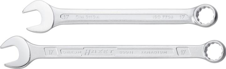 Produktbild HAZET Ring-Maulschlüssel Satz 600N/12N ∙ Aussen Doppel-Sechskant-Tractionsprofil ∙ 10 - 22 ∙ Anzahl … (10 mm, 11 mm, 12 mm, 13 mm, 14 mm, 15 mm, 16 mm, 17 mm, 18 mm, 19 mm, 21 mm, 22 mm)
