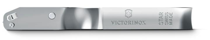 Produktbild Victorinox Sparschäler Star mit Zackenschliff, Silber