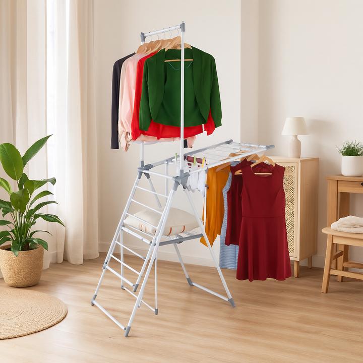 Produktbild Relaxdays Flügelwäscheständer 170cm (15 m)