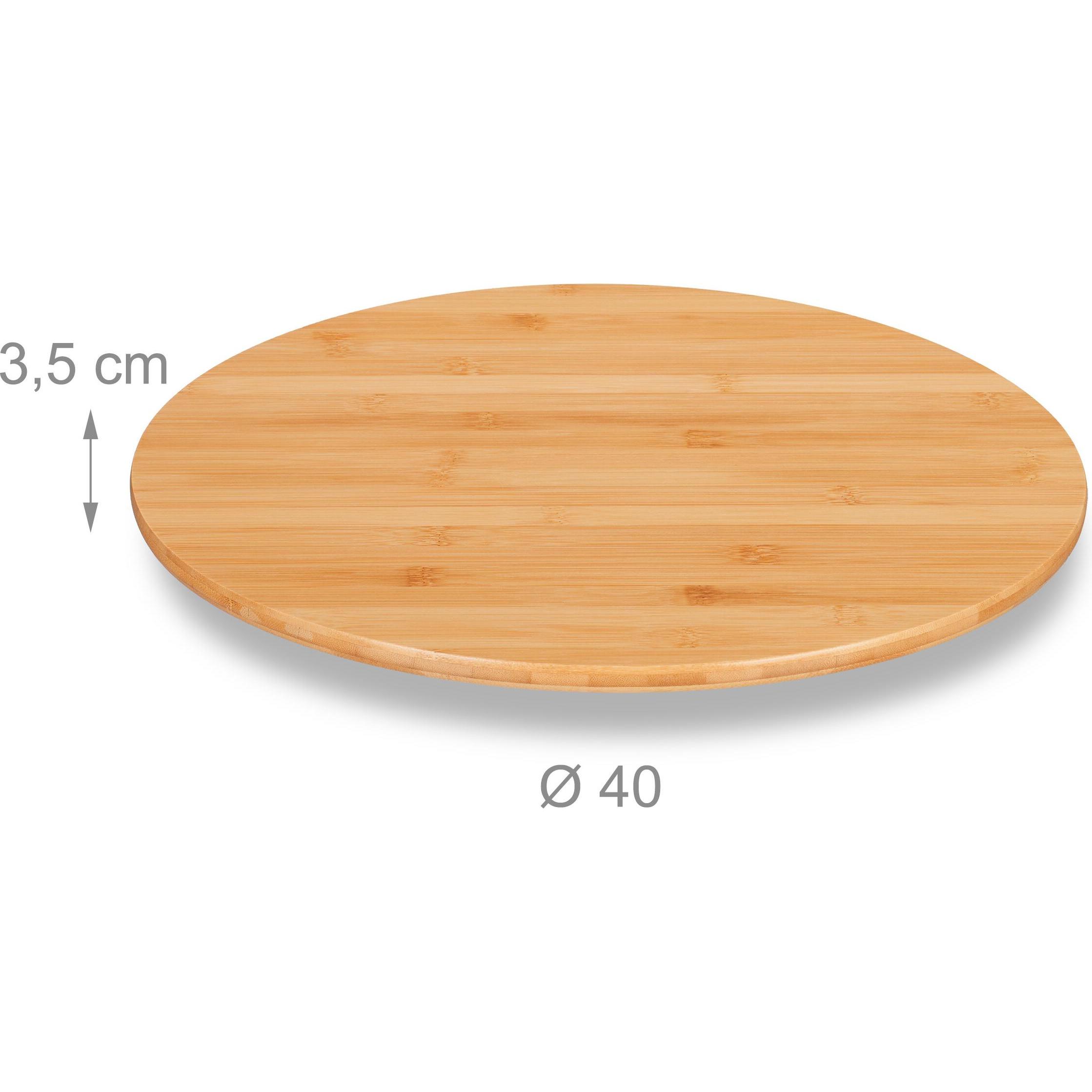 Relaxdays Giradischi, Organizzatori per la cucina, Marrone