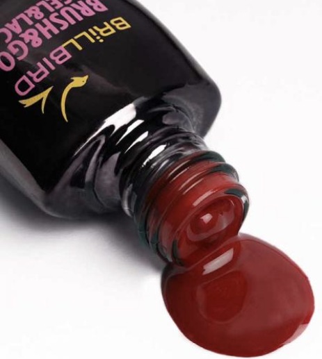 Actual product image BrillBird Brush & go Gel&lac GoGL 16 - 8ml (Gel-Effect Nail Polish)