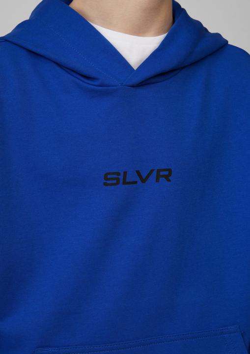 Produktbild s.Oliver Sweatshirt Oversize-Hoodie mit Front- und Rückenprint (146, 152)