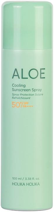 Actual product image Holika Holika Refreshing Sunscreen Spray For Face And Body Aloe Cooling - 100 Ml (Sun spray, 100 ml)