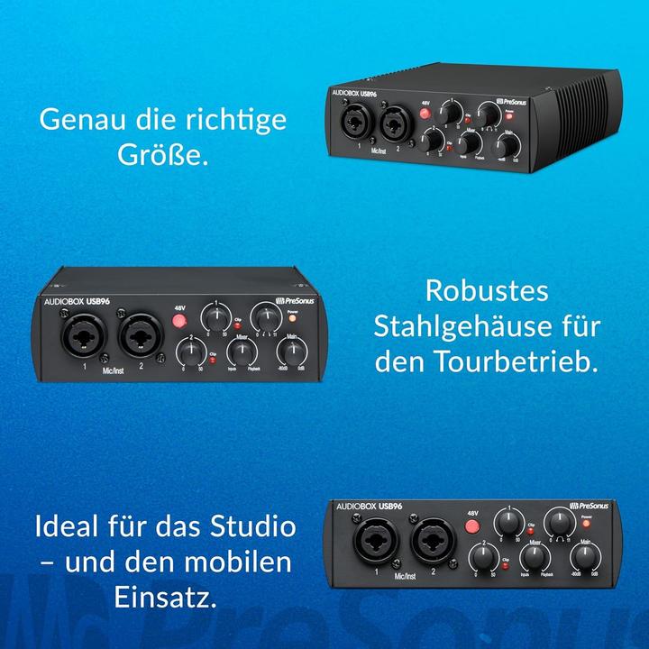 Produktbild PreSonus AudioBox USB 96 (USB)