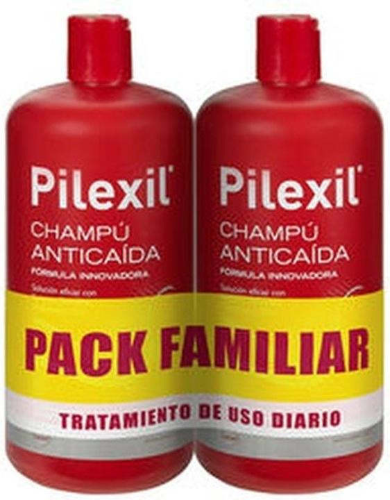 Produktbild Pilexil SHAMPOO gegen Haarausfall, Packung 2 x 900 ml (1800 ml, Flüssiges Shampoo)