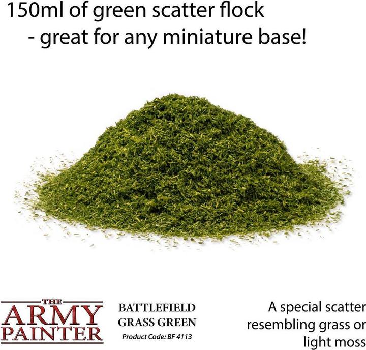 Actual product image Army Painter ARM04113 - Battlefield Grass Green/Green Grass (GB)