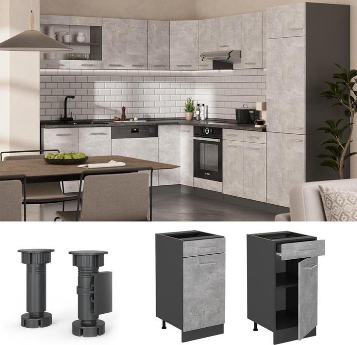 Produktbild Vicco Küchenunterschrank R-Line (40 x 60 x 81.60 cm)