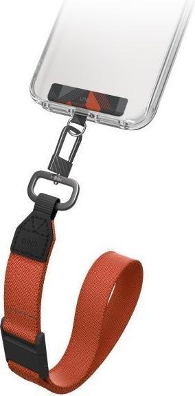 Actual product image Uniq Vista Universal phone lanyard 2in1 charcoal amber