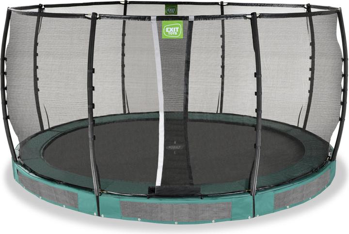 Produktbild Exit Allure Premium Bodentrampolin ø427cm - grün (427 cm)