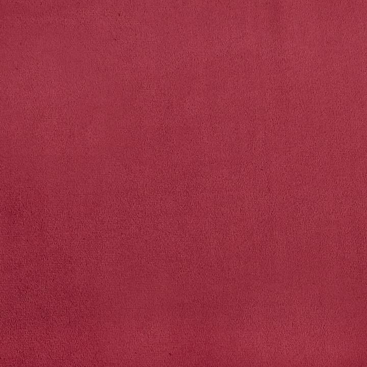 Produktbild VidaXL Clubsessel mit Fusshocker Weinrot Samt,Farbe