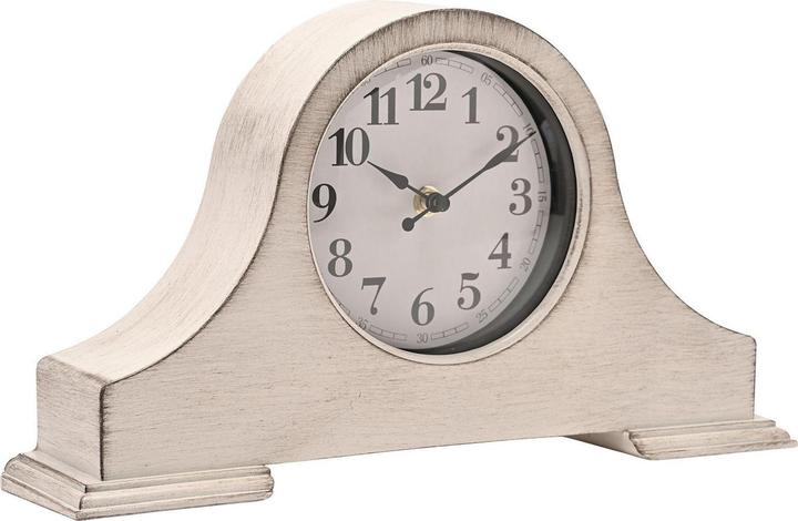 Produktbild Hometime Kaminsimsuhr 36cm Weiss