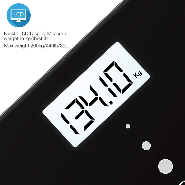 Immagine prodotto Himaly Bilancia pesapersone digitale (200 kg)