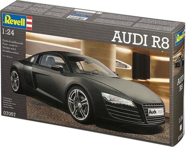 Produktbild Revell Audi R8 matt schwarz