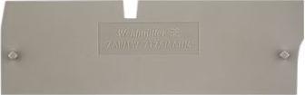 Produktbild Weidmüller End plate, ZAP/TW ZDU1.5/4AN