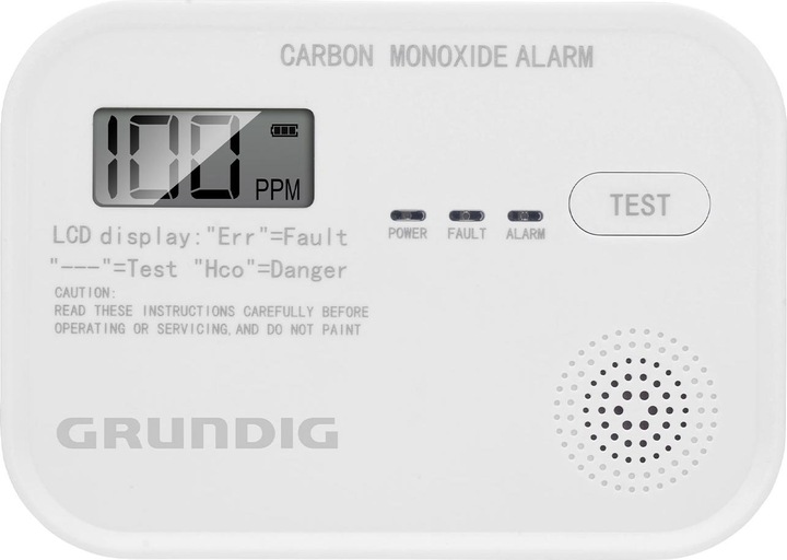 Actual product image Grundig Carbon monoxide detector