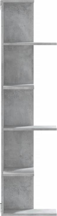 Actual product image vidaXL Corner wall shelf (36.5 x 36.5 x 140 cm)