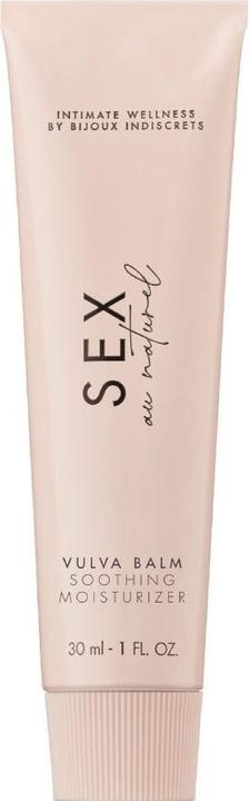 Actual product image Bijoux Indiscrets - Sex Au Naturel Vulva Balm Beruhigende Feuchtigkeitspflege 30 ml (Intimate cream, 30 ml)