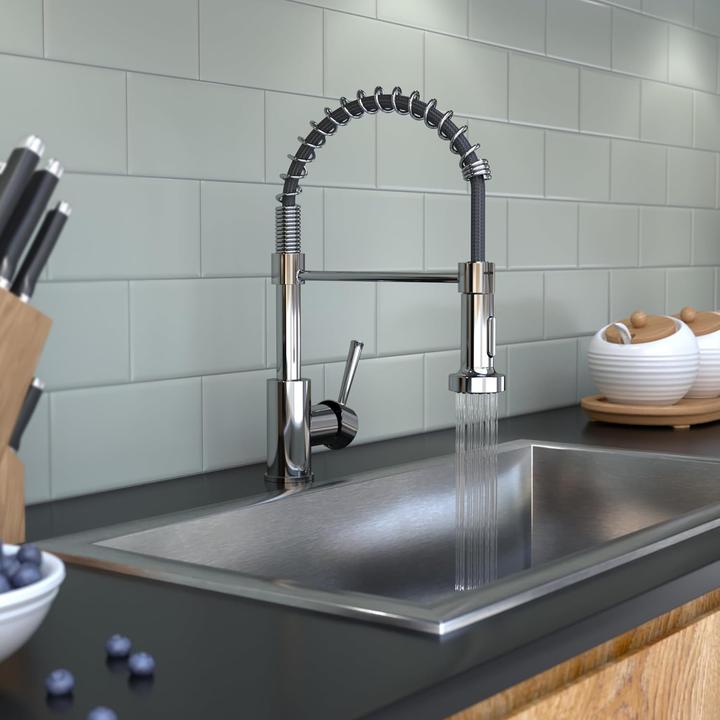 Actual product image Lenz Küchenarmatur NOVA mit verstellbarer Pendelbrause