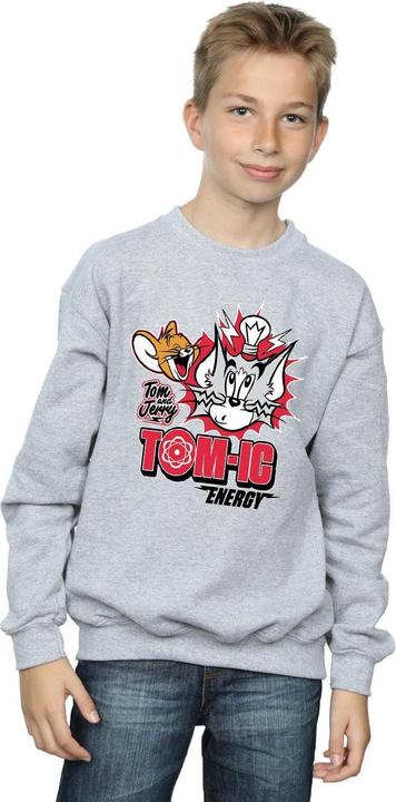 Actual product image Tom & Jerry Boys Tomic Energy Sweatshirt (152, 158)