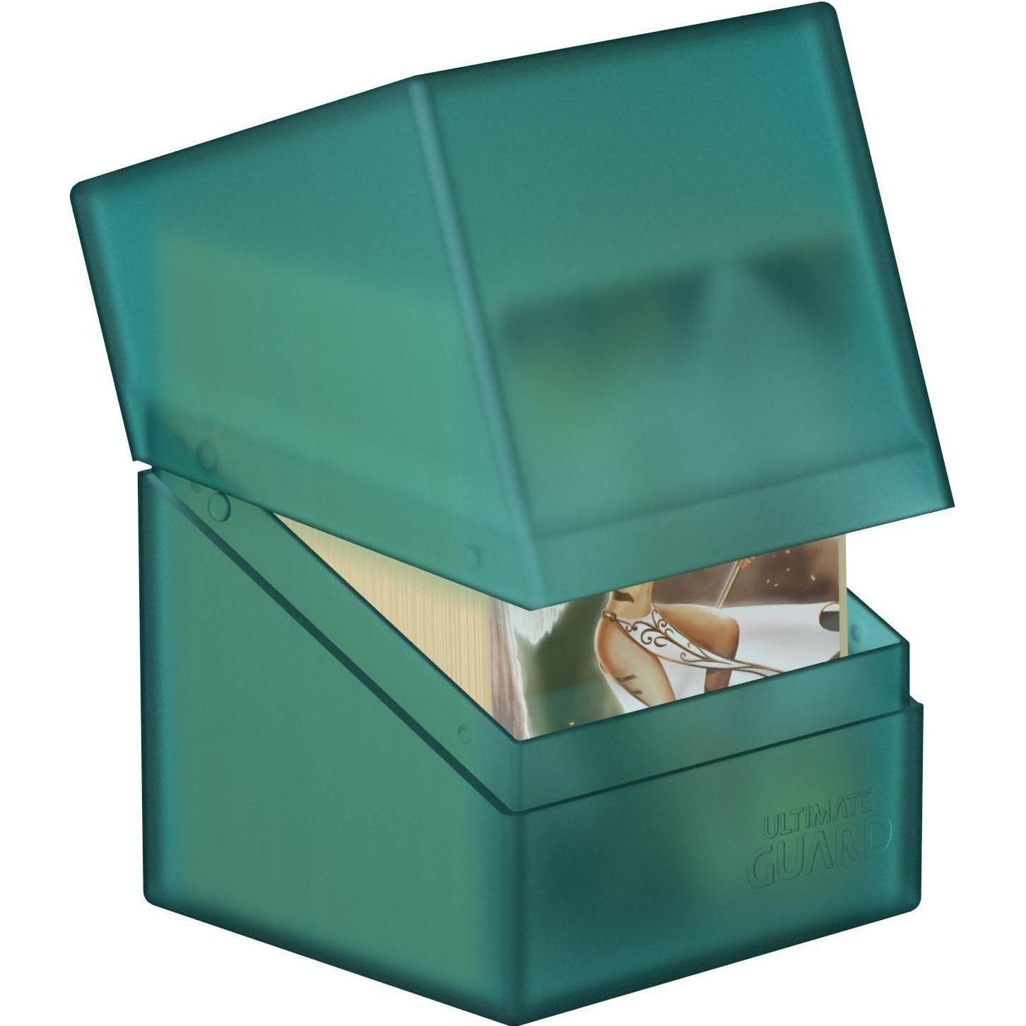 Ultimate Guard UGD010696 - Boulder Kartenbox - 100+ Karten, Standardgrösse, malachit