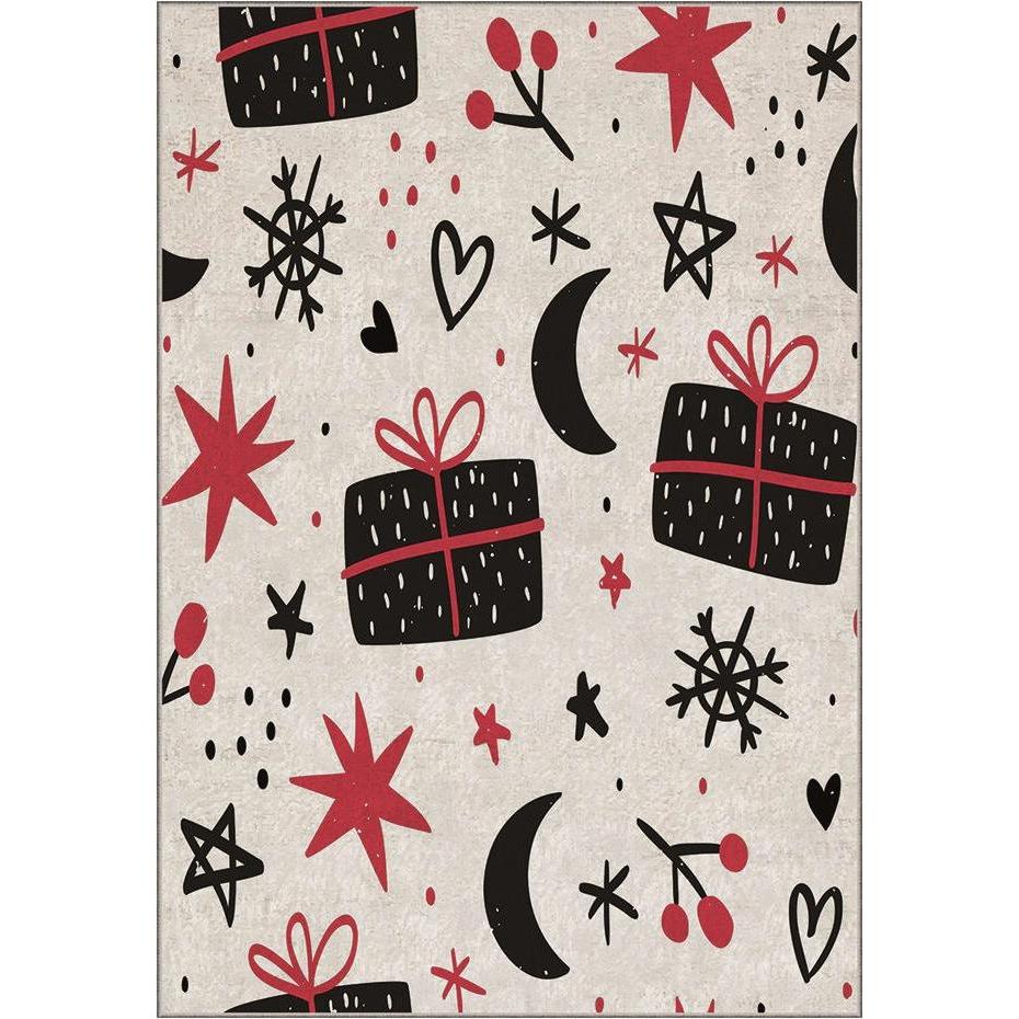 Thumbnail - Hanah Home Christmas, Teppich, Holiday (140 x 220 cm)