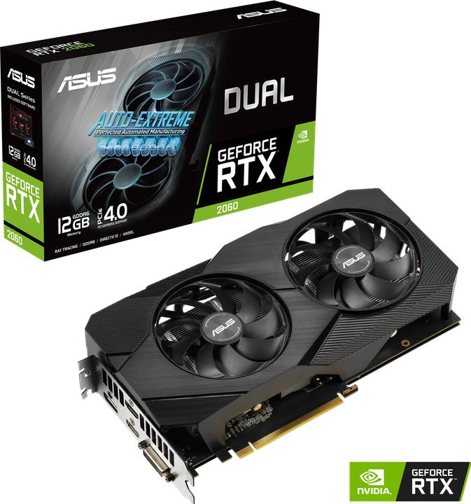 Produktbild ASUS DUAL-RTX2060-12G-EVO (12 GB)