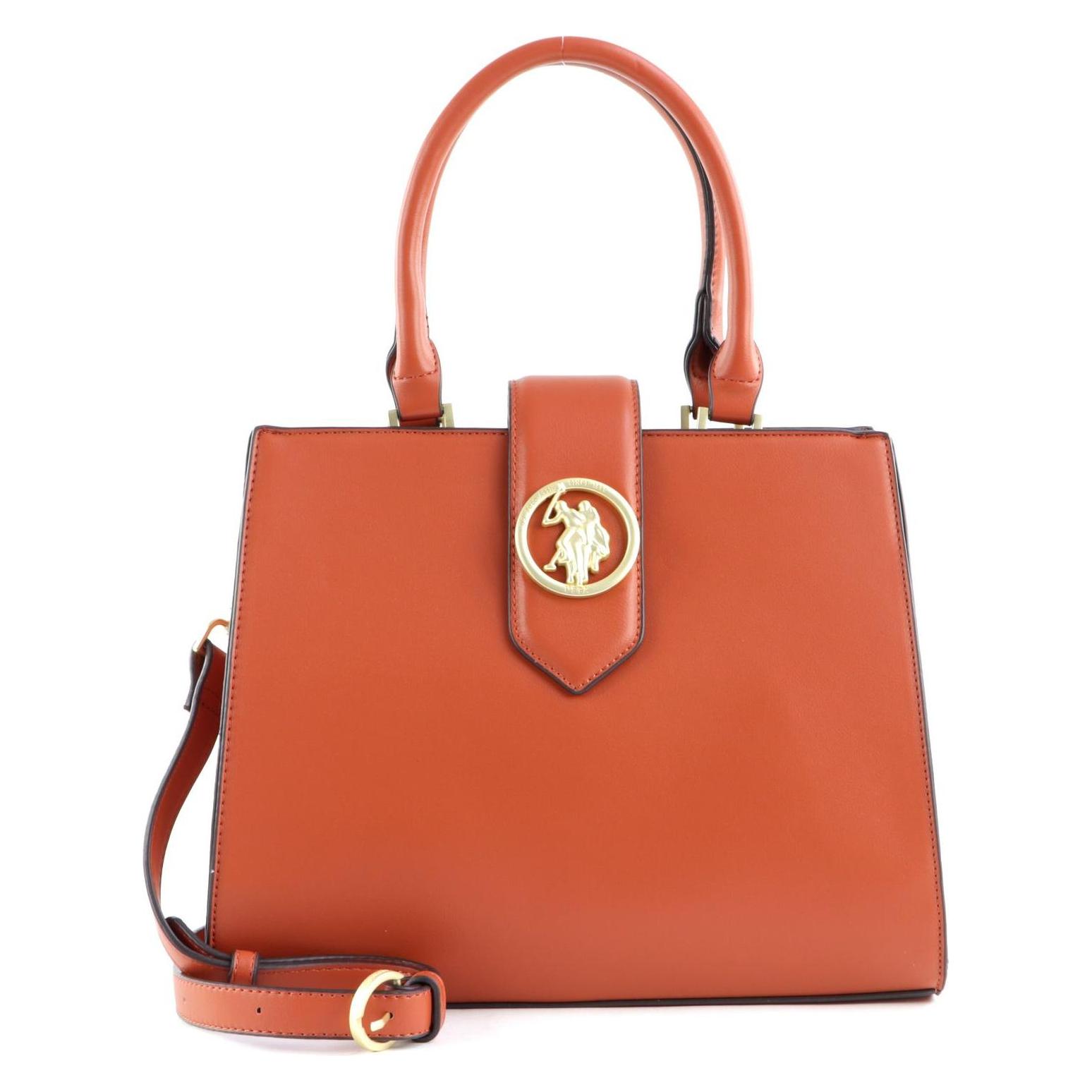 U.S. Polo, Damen, Handtasche, Vancouver Double Handle, Braun