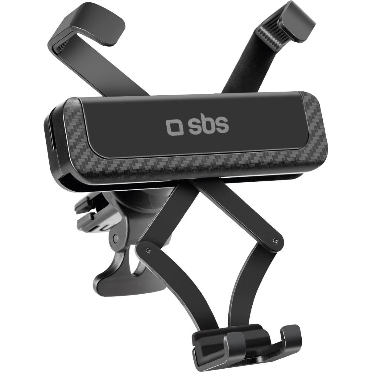 SBS Gravity Pro Holder for air vent, Smartphone Halterung, Schwarz