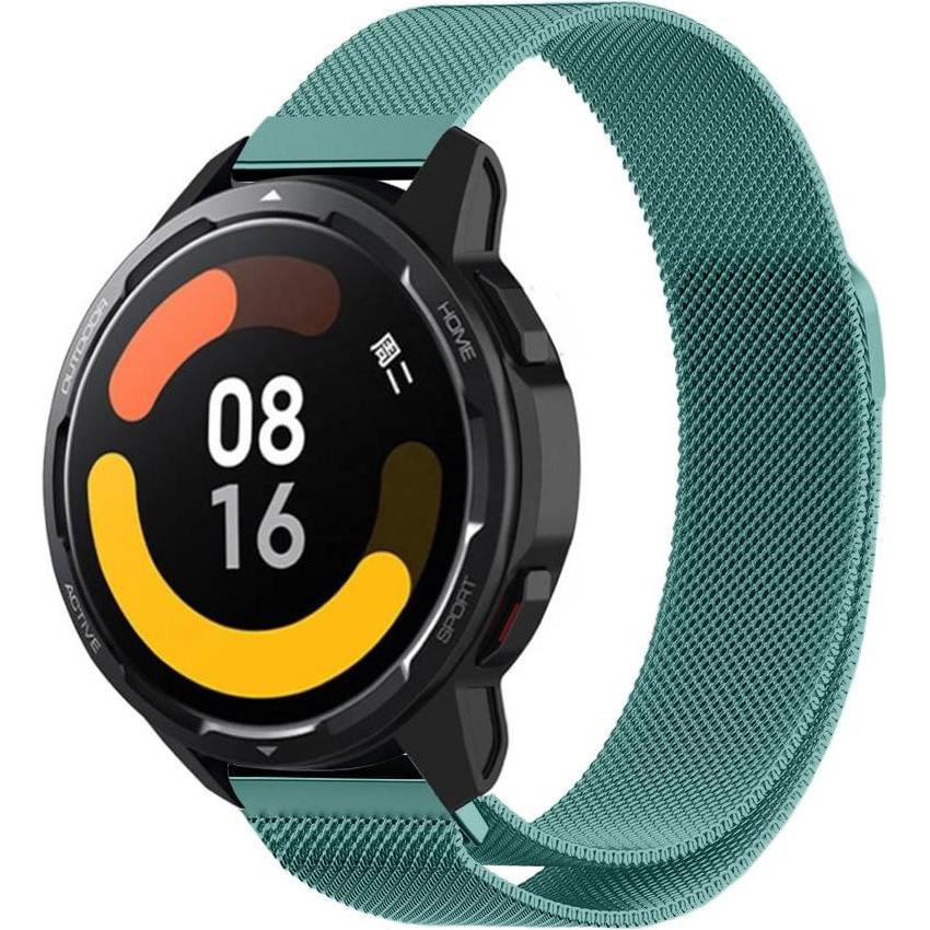 Strap-it Armband (22 mm, Xiaomi Mi Watch), Uhrenarmband, Grün