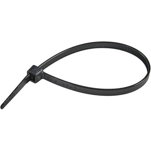 Haupa, Fascette, Fascetta L199mm sw Kst UVstab -40- 263026 (Fascette in plastica, 199 mm)