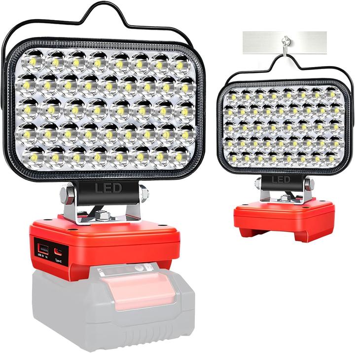 Gzyz LED-Akku-Lampe (5800 lm)