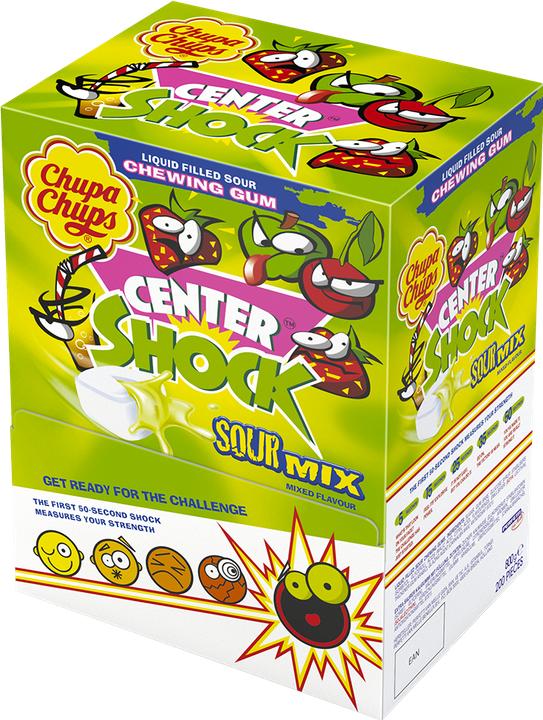 Actual product image Chupa Chups Centre Shock (800 g, 1 pcs.)