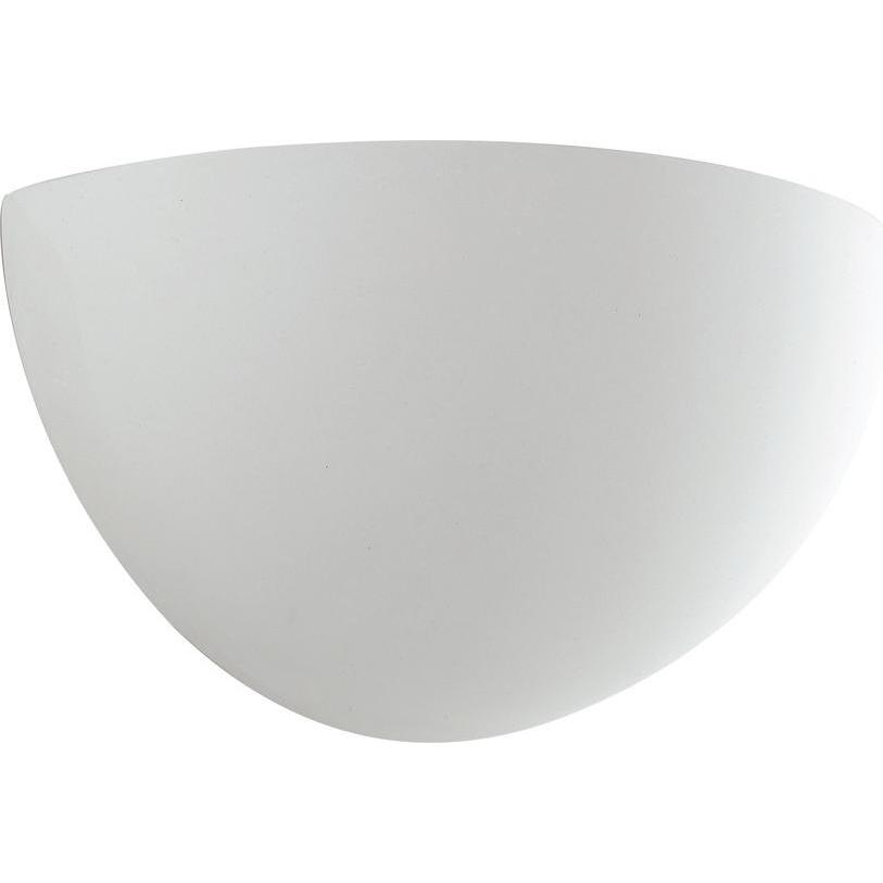 Luce ambiente Design, Wandleuchte + Deckenleuchte, LUCE Design Moritz Wandleuchte E27 dimmbar Weiss (E27)
